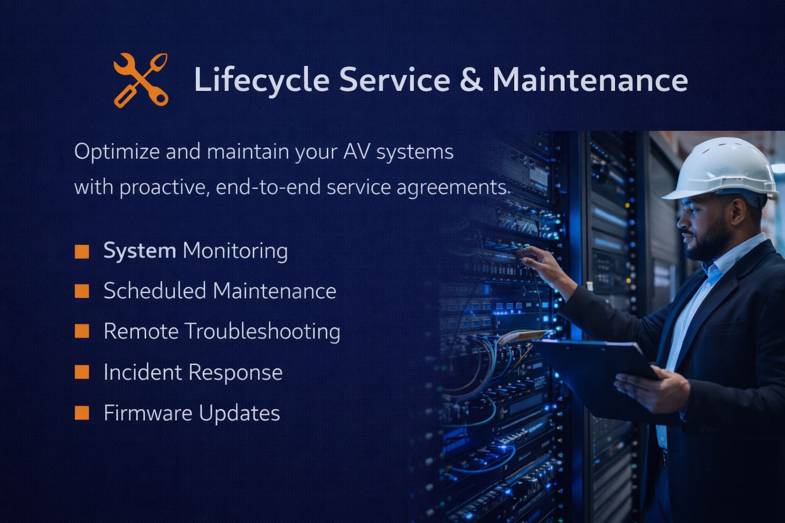 Lifecycle Service and Maintenance
